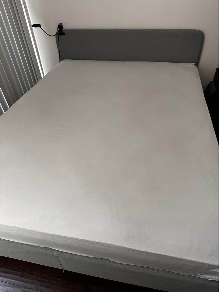Queen Bed Frame + Mattress for Sale - Midtown Toronto - photo 2