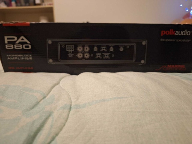 POLK AUDIO PA 880 MONO AMPLIFIER - photo 2