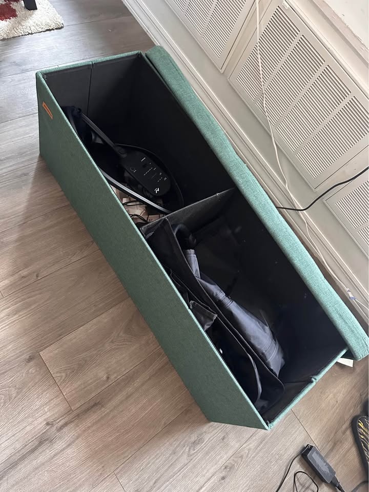 Green ottoman - photo 2