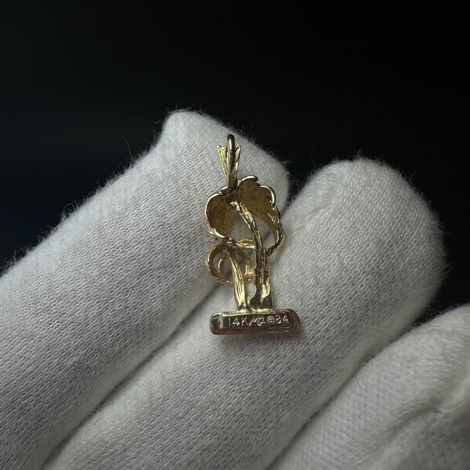 1984 14K Gold Florida Pendant - photo 5