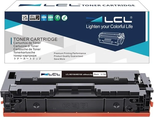 LCL Compatible Toner Cartridge for HP 206A 206X W2110A W2110X (B