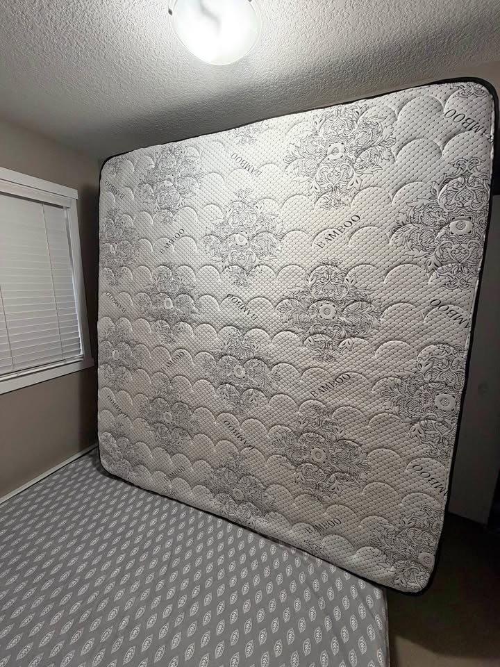 King Size Mattress and Box Spring