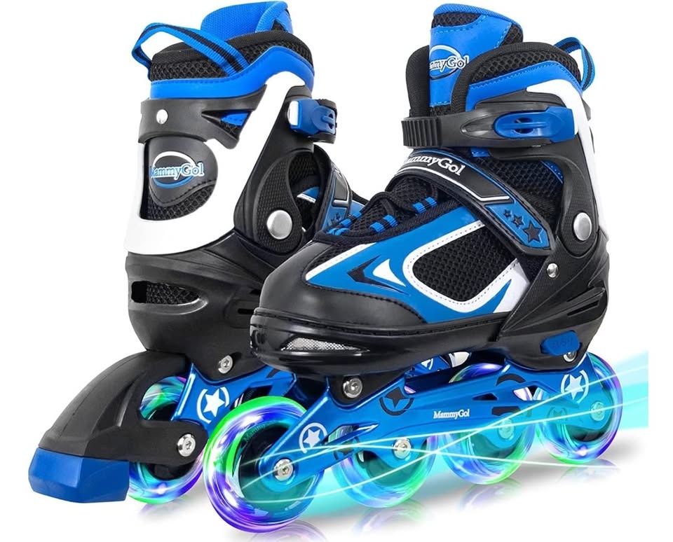 MammyGol Kids Inline Skates with Light-Up Wheels - photo 2