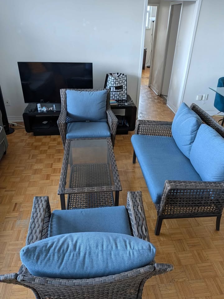 Indoor/ Outdoor/ Balcony Set with Coffee Table - photo 4