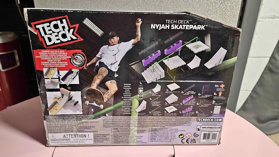 Tech Deck Nyjah Skatepark