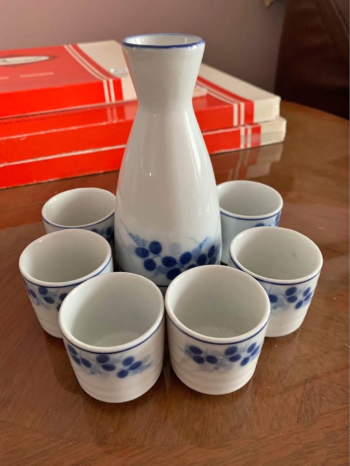 Japanese Saki Set of 7