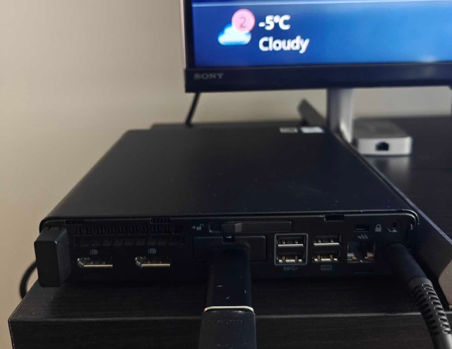 HP ELITEDESK 800 G3 MINI 35W Desktop PC - photo 2