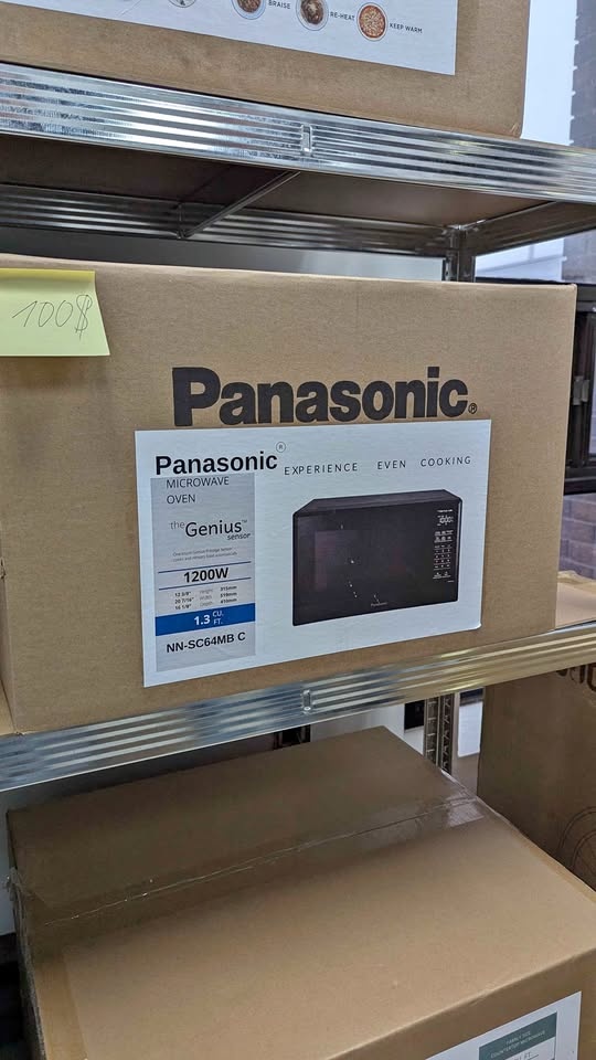 Panasonic 1200W Microwave – 50% OFF
