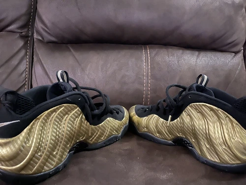 Nike Air Foamposite Pro "Metallic Gold" Shoes Size 9.5 - photo 2
