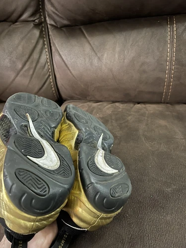 Nike Air Foamposite Pro "Metallic Gold" Shoes Size 9.5 - photo 4