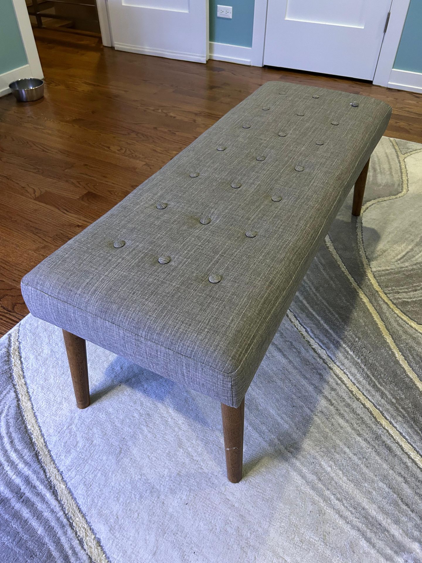 Batel Polyester Upholstered Bench