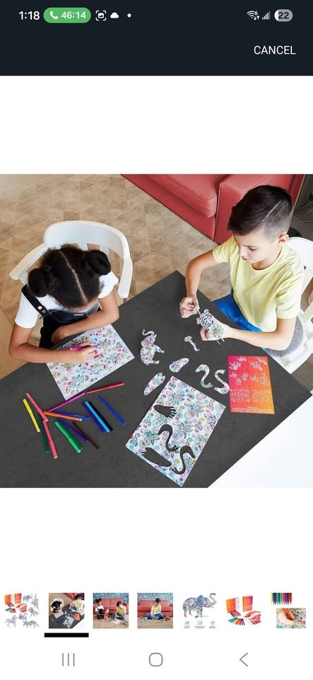 3D Puzzle for Kids - Colouring 3D Jigsaw Puzzle Gift Set - photo 3