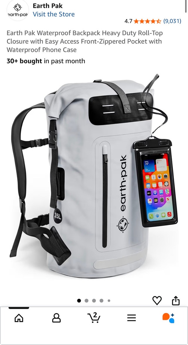 Earth Pak 35L Backpack