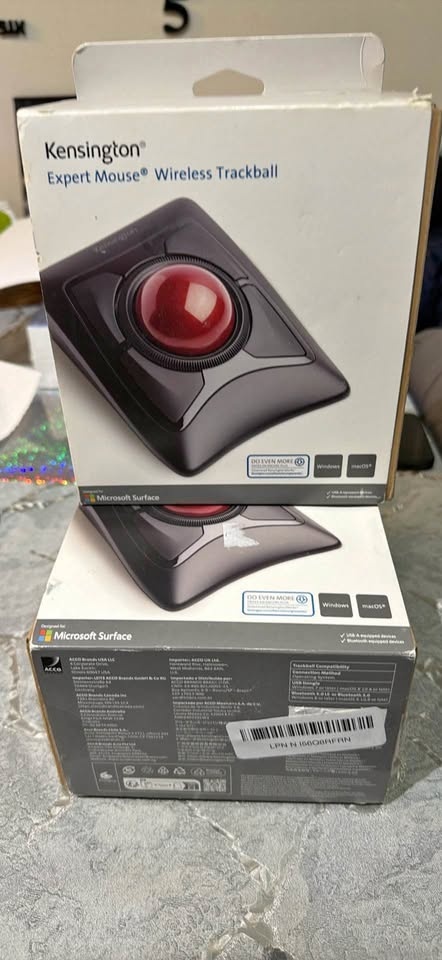 Kensington Expert Mouse Optical Trackball Wireless