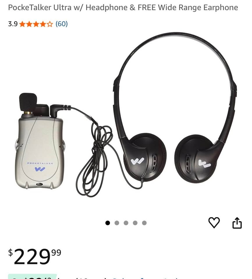 PockeTalker Ultra w/ Headphone & FREE Wide Range Earphone - photo 3