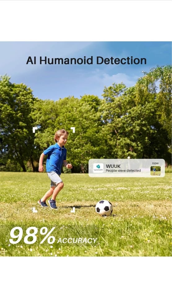 WUUK 2K Security Camera System, 32GB Storage, No Monthly Fee - photo 5