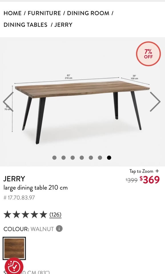 Dining Set - Table and 8 Chairs - photo 2