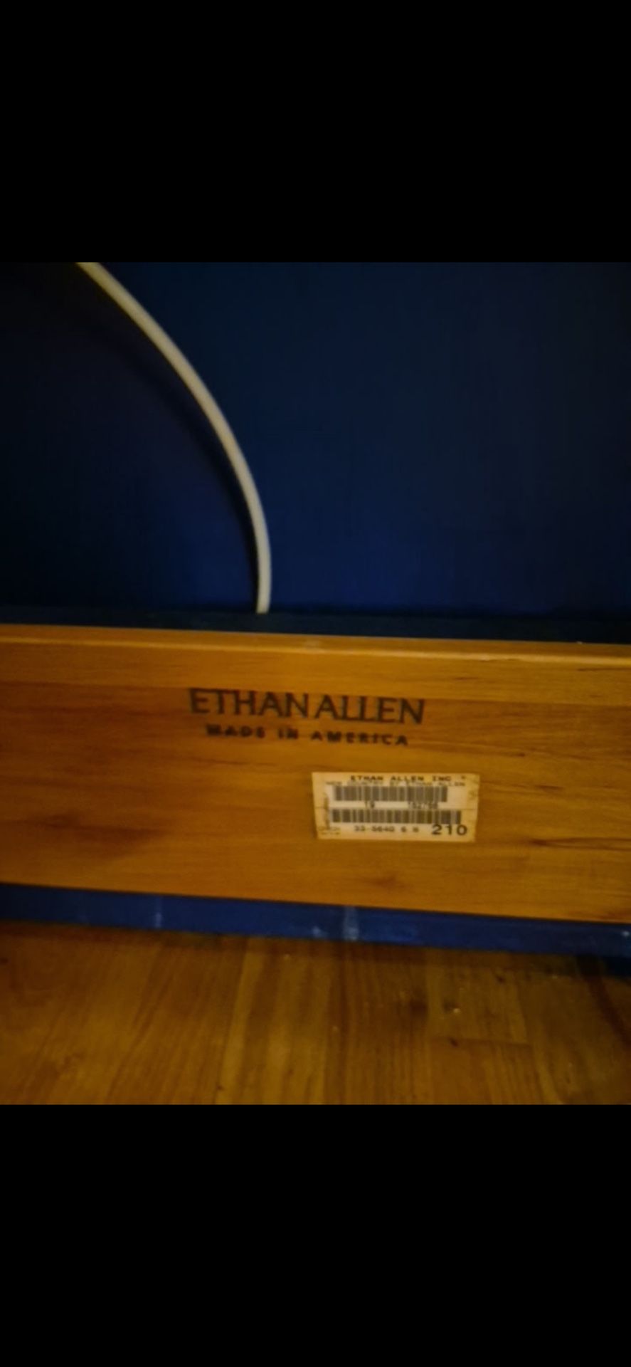 Ethan Allen King Sleigh Bed Frame - photo 3
