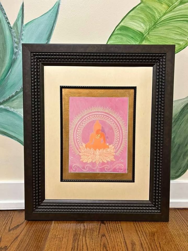 Dark wood Frame