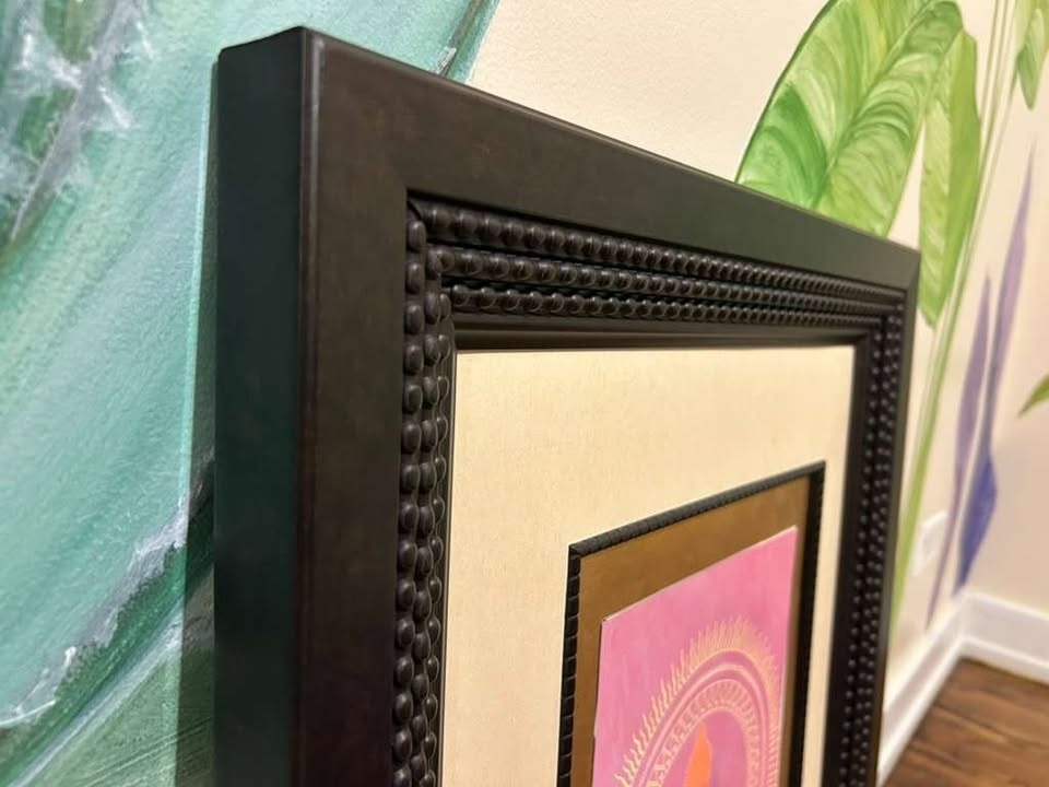 Dark wood Frame - photo 2