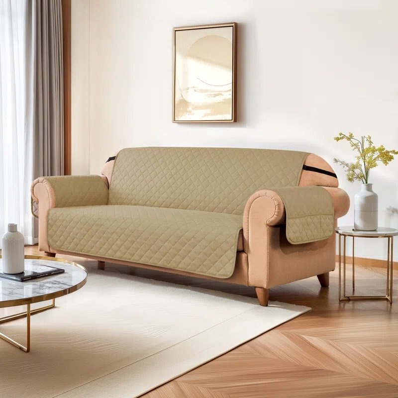 Ayalisse Reversible Non-Slip Box Cushion Loveseat Slipcover