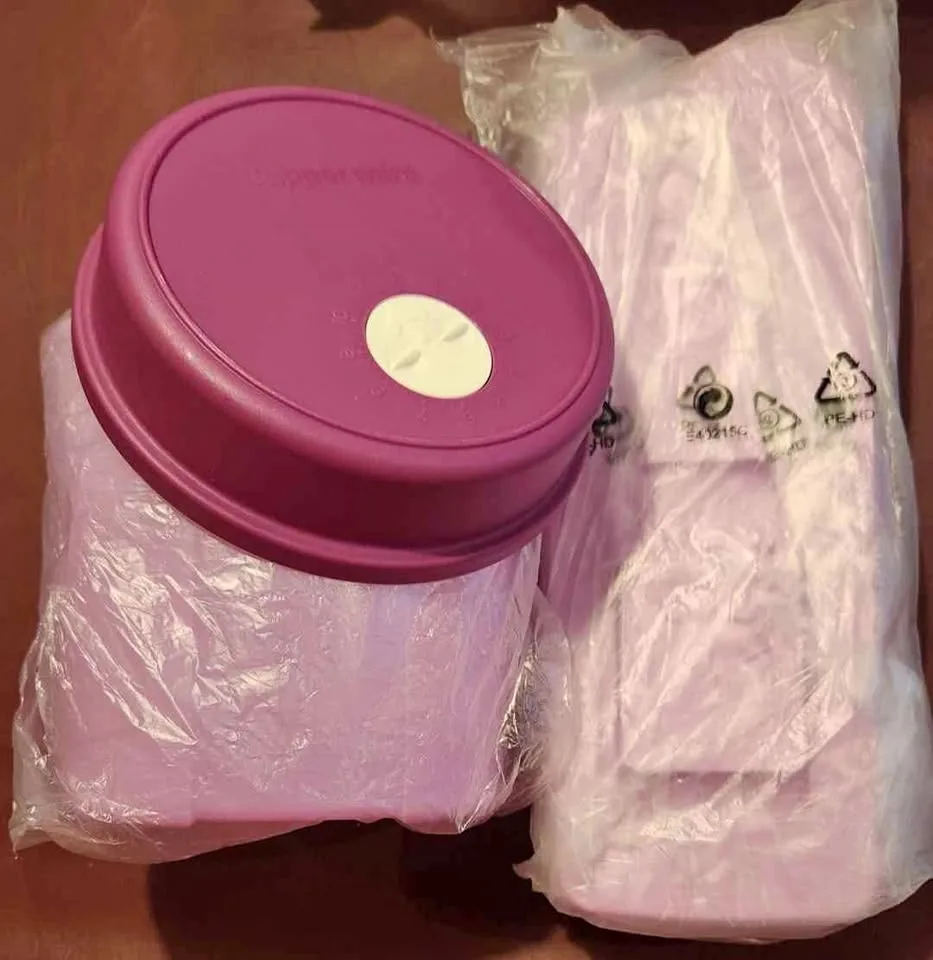 Tupperware Ice Cube Trays and Ice Cream Container thumbnail