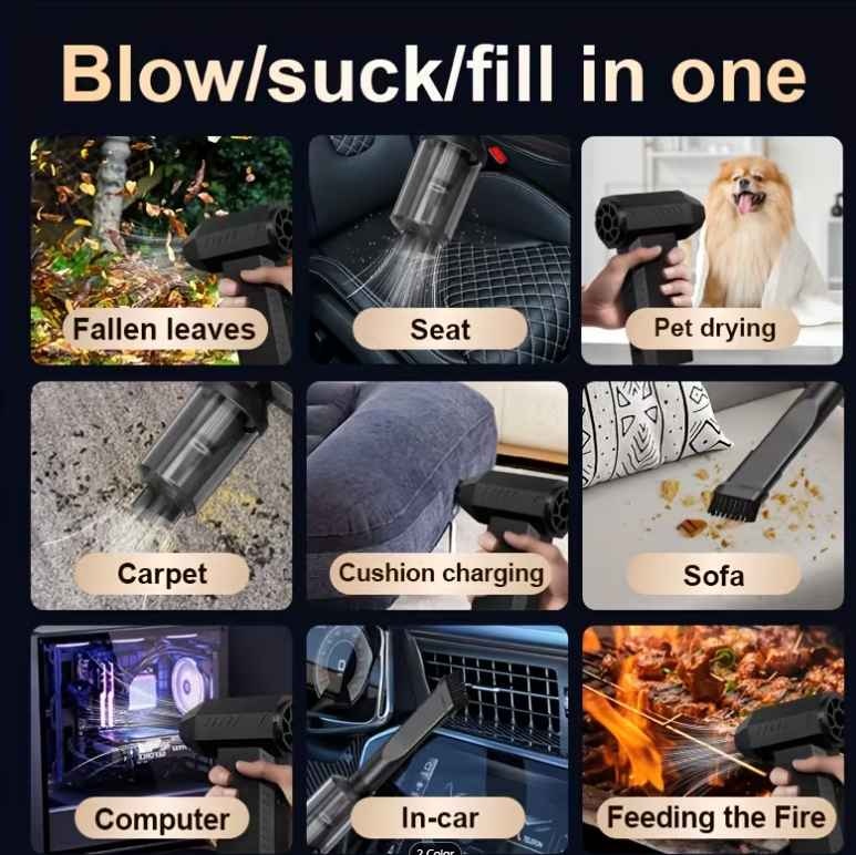 Turbo Jet Blower + Vacuum 2 in 1 - photo 2