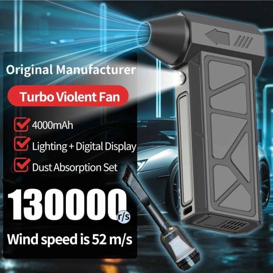 Turbo Jet Blower + Vacuum 2 in 1 - photo 4