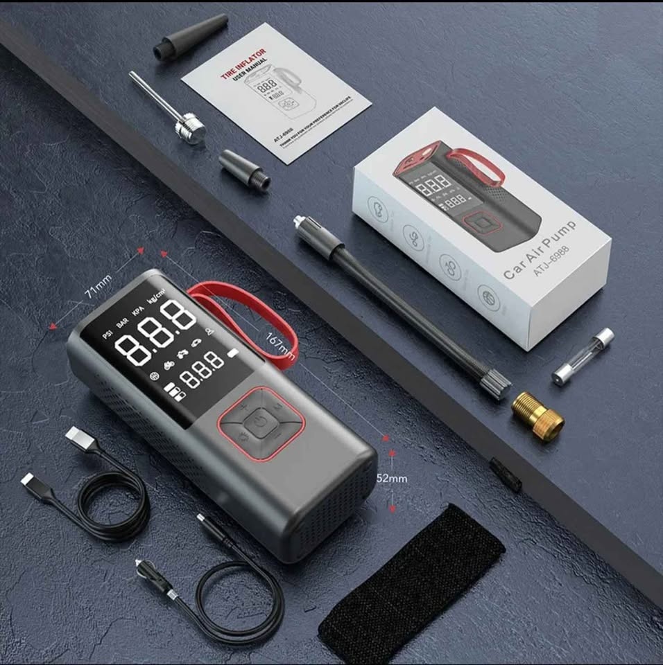 Digital powerful tire inflator/ Air Compressor - photo 3