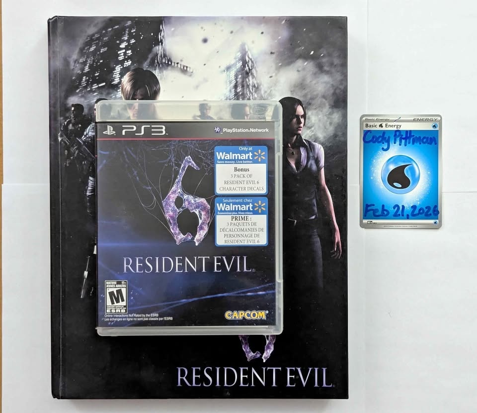 Resident Evil 6 & Hardcover Strategy Guide PS3