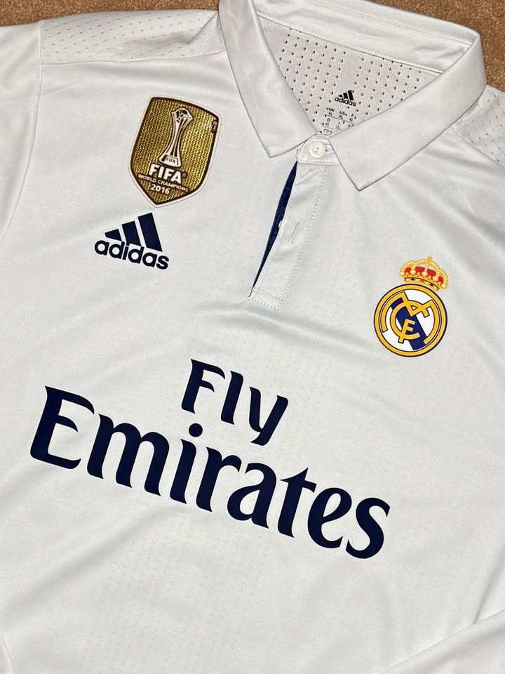 Real Madrid 16/17 Home | RONALDO # 7 | Player version size XL (f