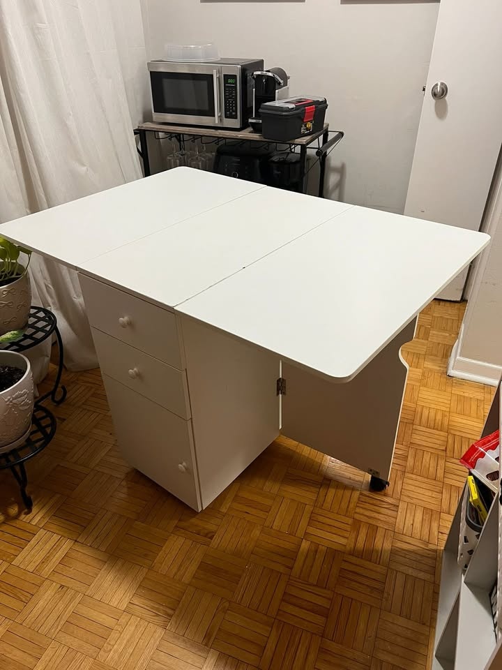 Expandable Table with Storage - photo 2