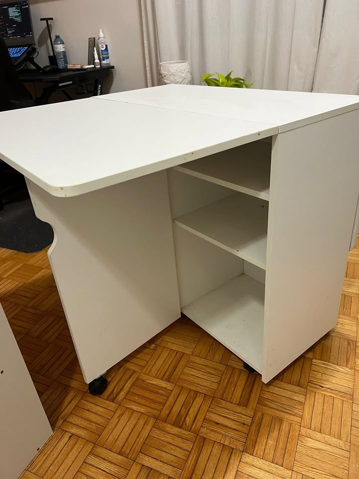 Expandable Table with Storage - photo 3