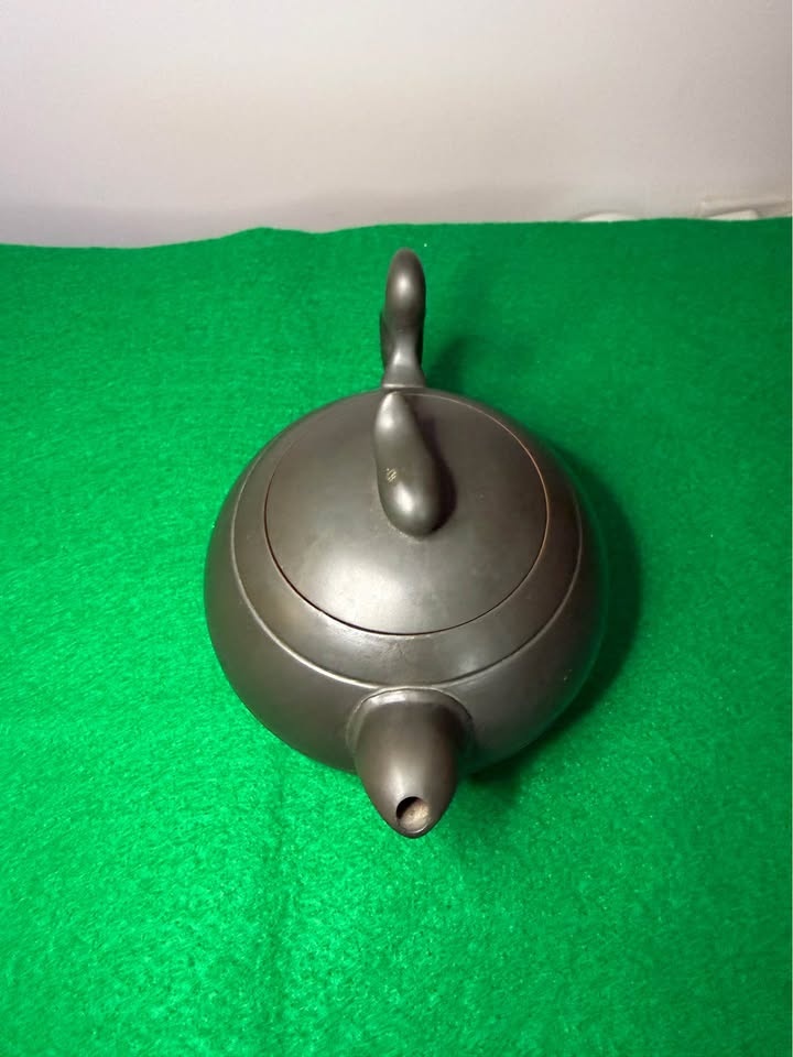 Vintage Zisha-Style Clay Teapot – Dark Gray (Taipei, 1997) - photo 5