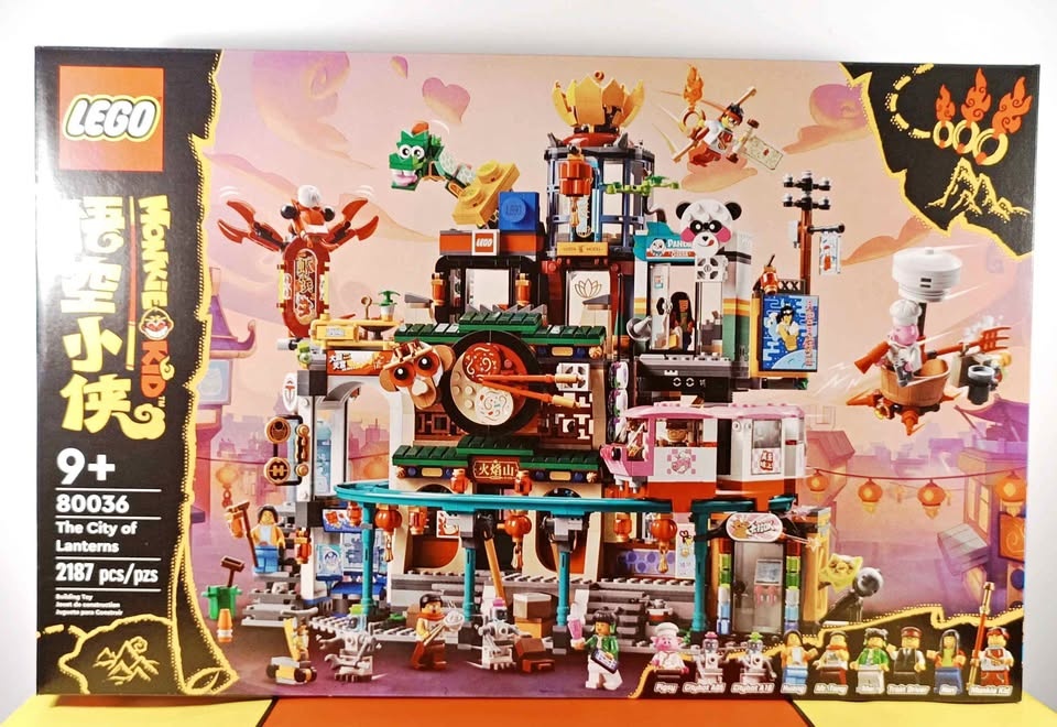 Lego Monkie Kid 80036 City of Lanterns w/ Minifigures 2022