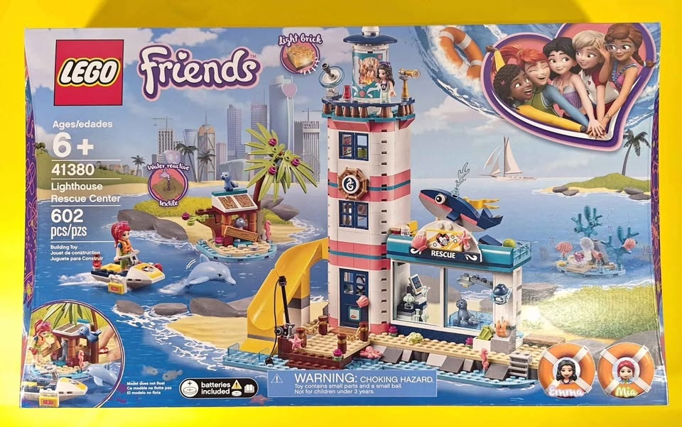 CLEARANCE Lego Friends 41380 Lighthouse Rescue Center MSRP $80 R