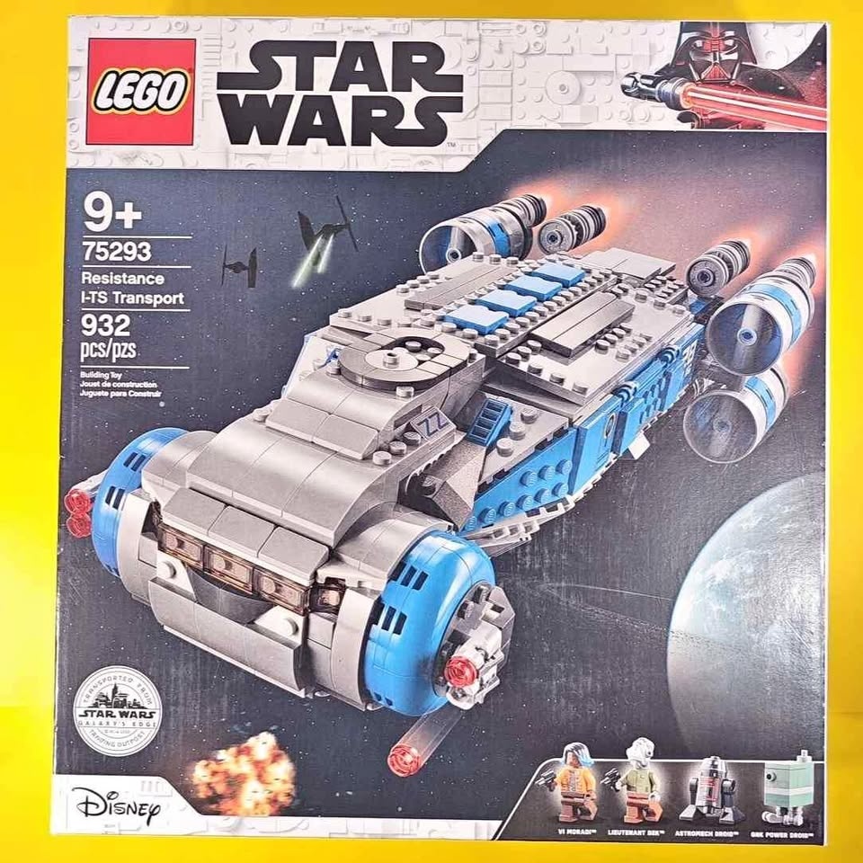 LEGO Star Wars 75293 Resistance I-TS Transport Retired 2020