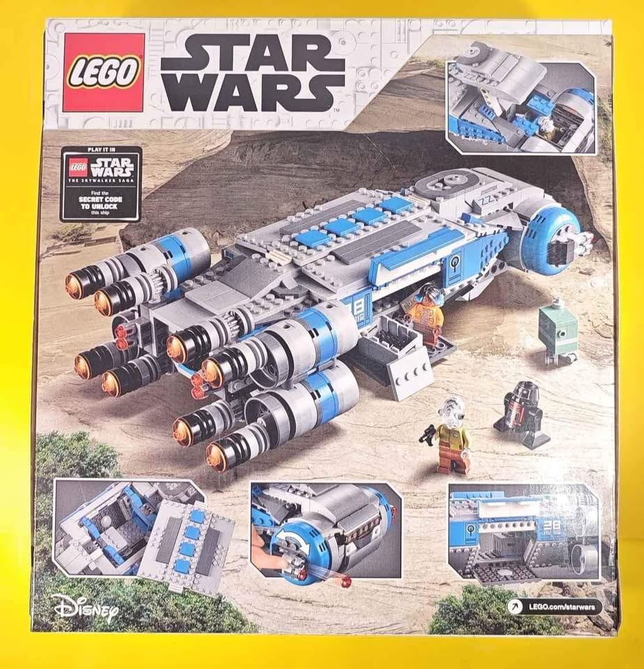 LEGO Star Wars 75293 Resistance I-TS Transport Retired 2020 - photo 2