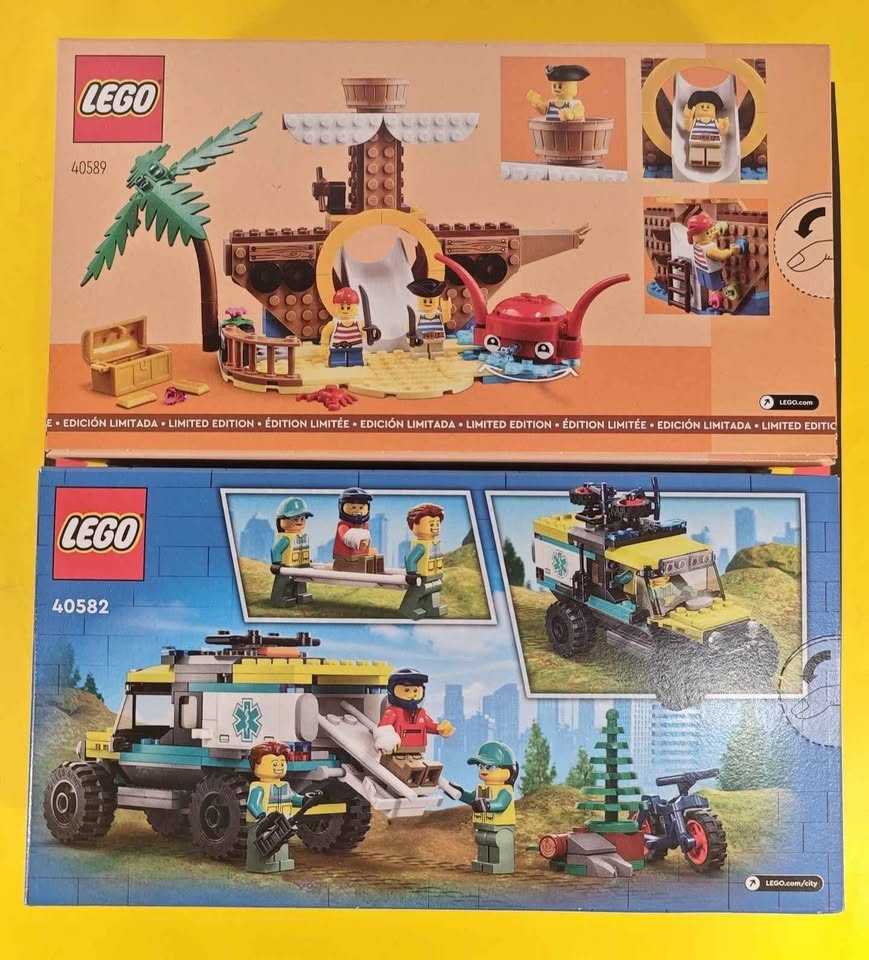 Lego VIP 40582 4x4 Off-Road Ambulance & 40589 Pirate Ship - photo 2