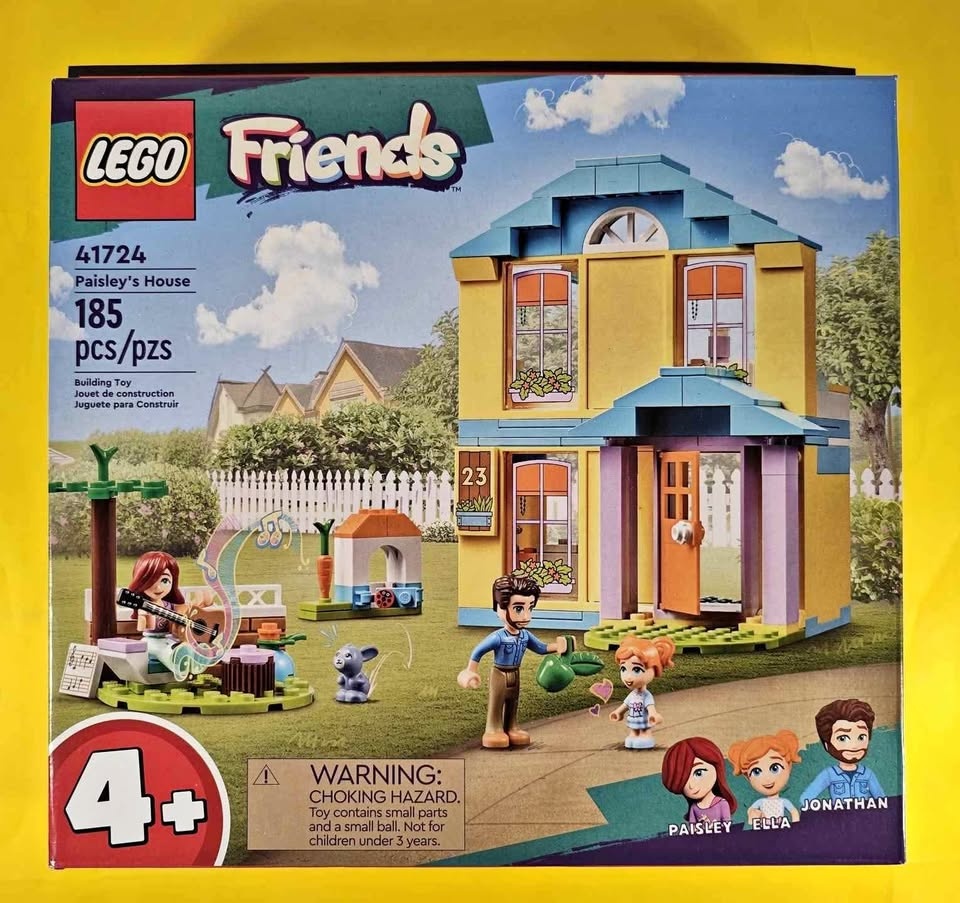 CLEARANCE Lego Friends 41724 Paisley's House MSRP $50 Retire 202