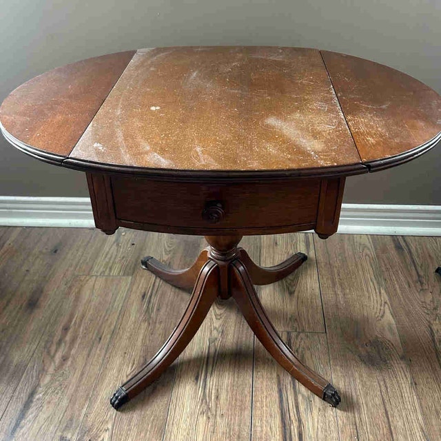 Solid Hard Wood (Maple?) Table