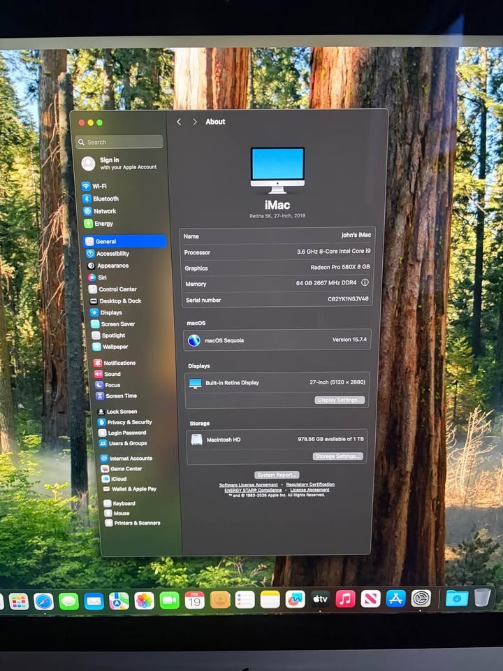 2019 iMac 27” Retina 5K - photo 4
