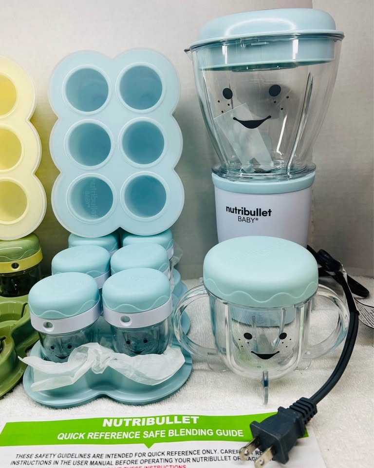 NWOB Nutribullet Baby Bullet Food Blender & Accessories 35 Pc - photo 3