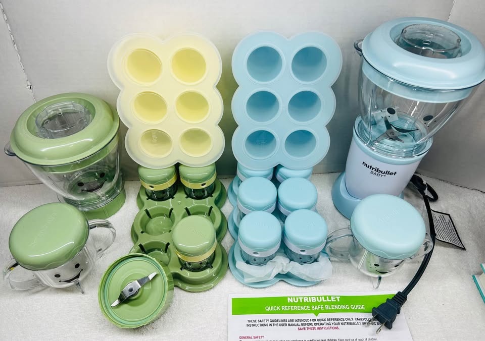 NWOB Nutribullet Baby Bullet Food Blender & Accessories 35 Pc - photo 4