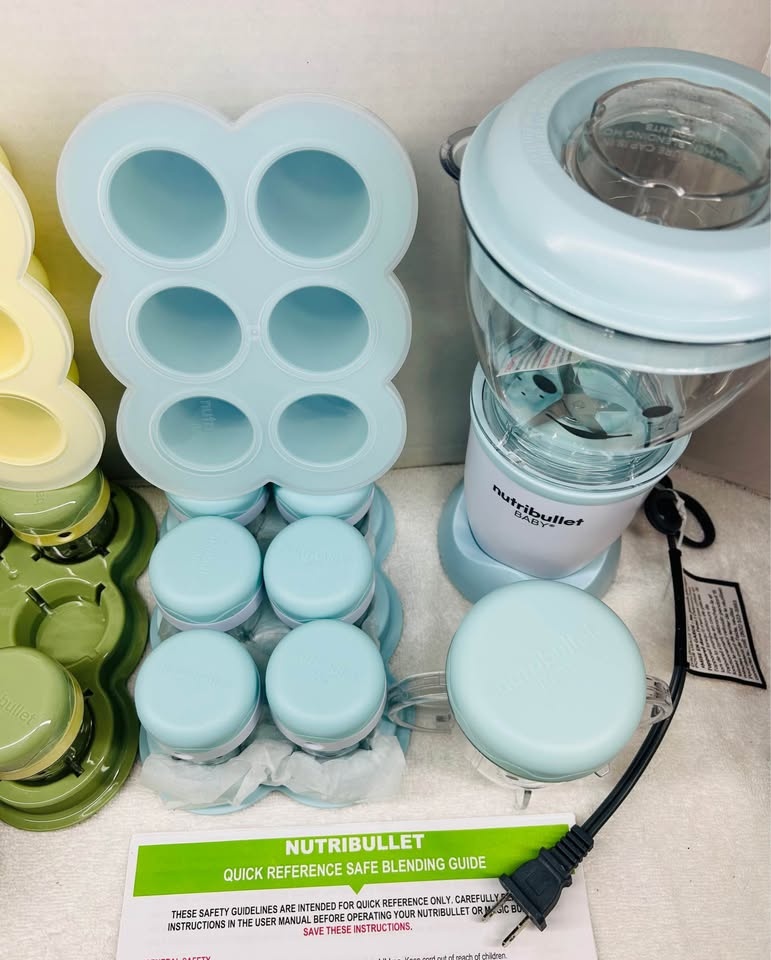 NWOB Nutribullet Baby Bullet Food Blender & Accessories 35 Pc - photo 5