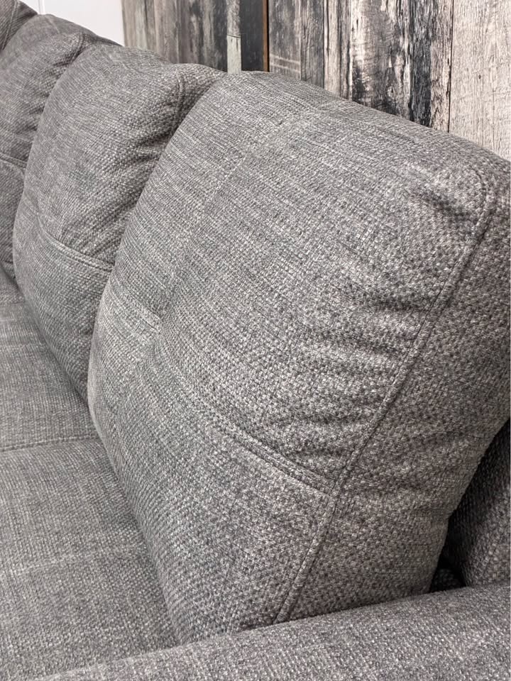 Grey Sleeper Sectional with Storage Ottoman - photo 4