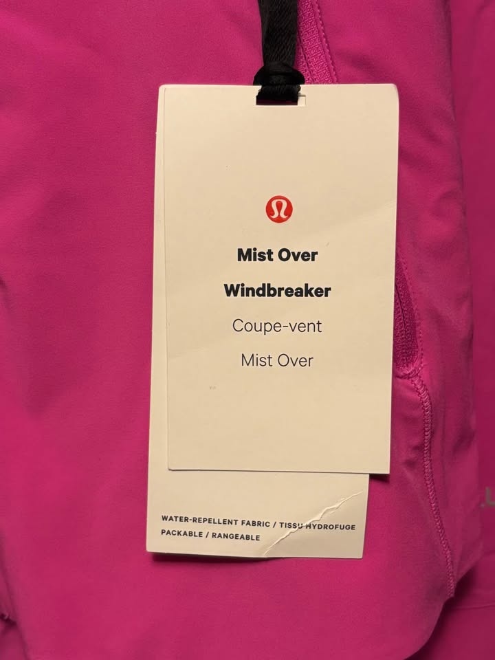 BNWT. Lululemon Mist Over Windbreaker - photo 4