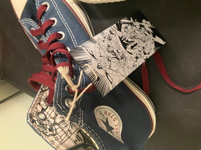 Superman Converse Chuck Taylor All-Star Rare / Collector’s Pair - photo 5