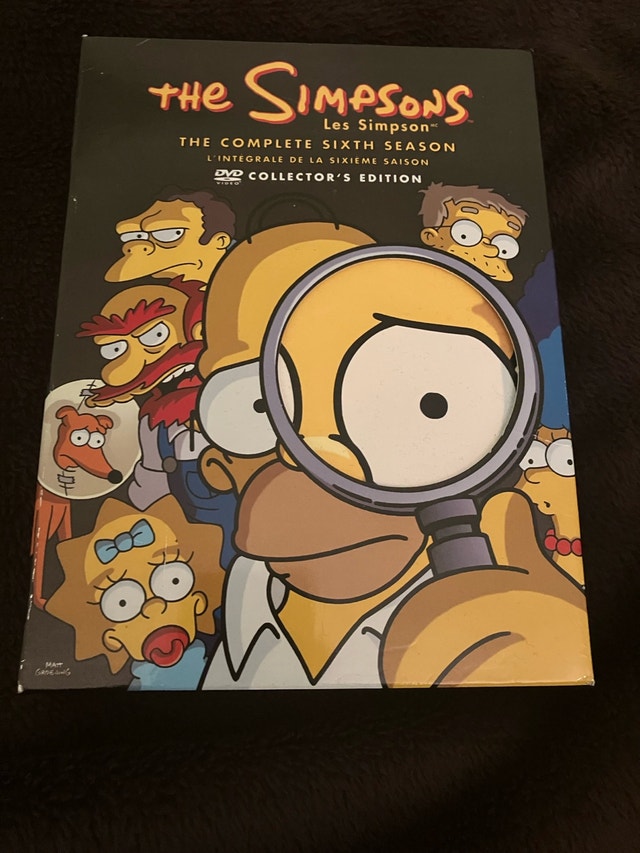 The Simpsons Complete Sixth Season DVD Collector's Edition