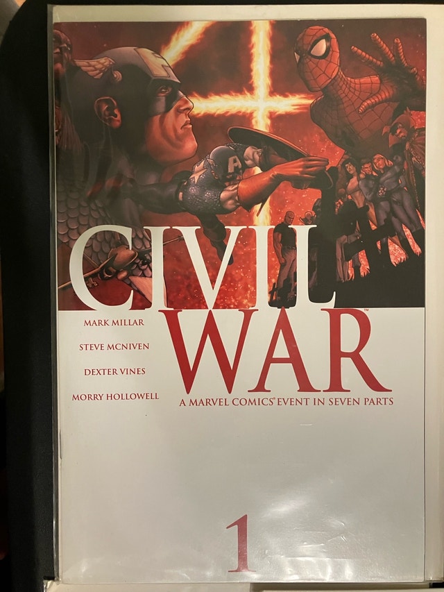 Civil War #1-7 Full Set Complete NM/NM- Marvel Comics 2006 - photo 2